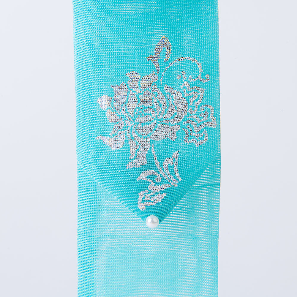 GLEAF jade green peony hairpin with silver leaf detail – handmade Korean traditional accessory