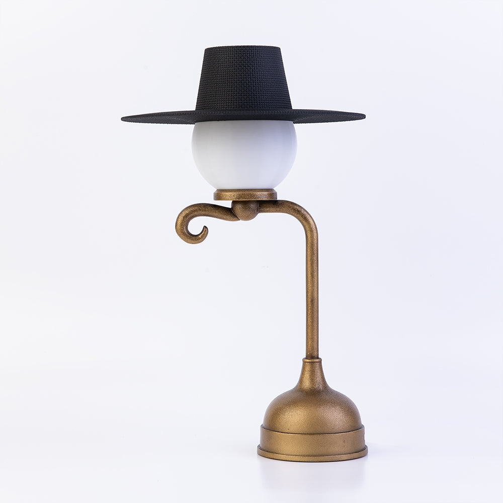 Handcrafted Korean Table Lamp Inspired by Traditional Gat Hat – GLEAF