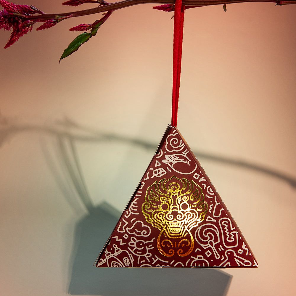 Traditional Korean Fragrance Sachet – Dragon Motif Floral Scent – GLEAF