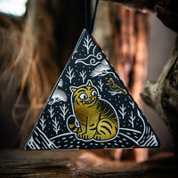 Handcrafted Korean Sachet with Lucky Tiger Motif and Gold-Leaf Design – GLEAF