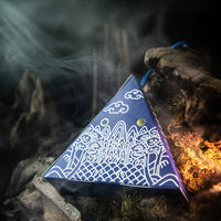 Luxury Korean scented sachet – Irwolobongdo design, blue color, made in Korea by GLEAF