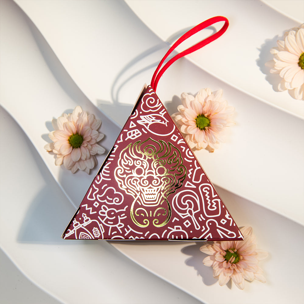 Traditional Korean Fragrance Sachet – Dragon Motif Floral Scent – GLEAF