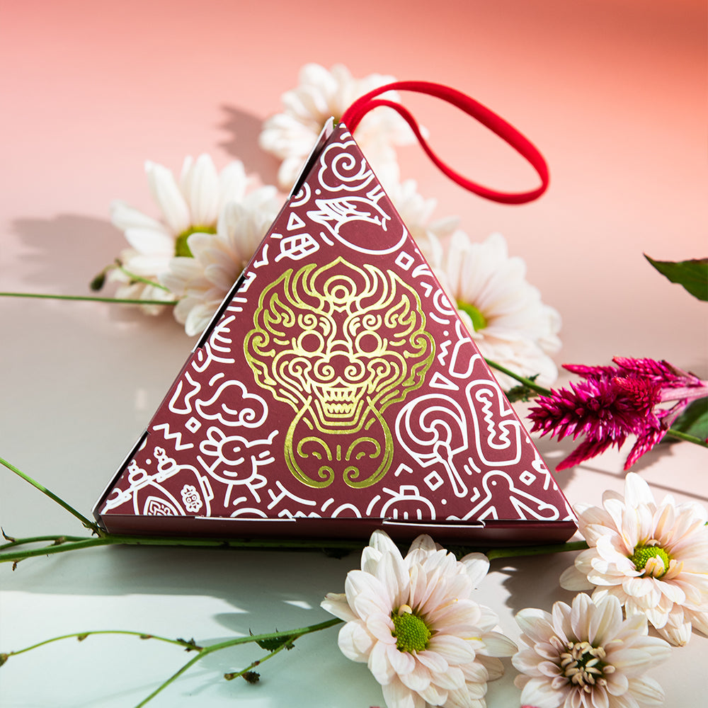 Traditional Korean Fragrance Sachet – Dragon Motif Floral Scent – GLEAF