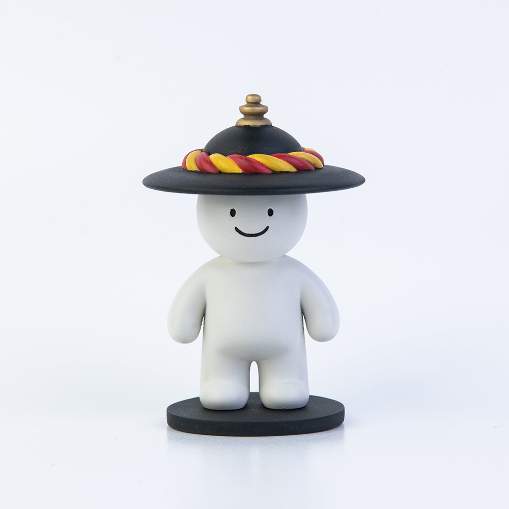 GLEAF Korean traditional hat magnet collection – 6 miniature GAT figures for decoration