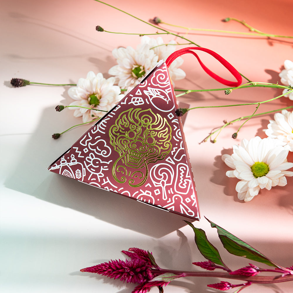 Traditional Korean Fragrance Sachet – Dragon Motif Floral Scent – GLEAF
