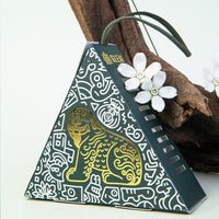 Handcrafted Korean guardian symbol sachet – Haetae design with floral aroma